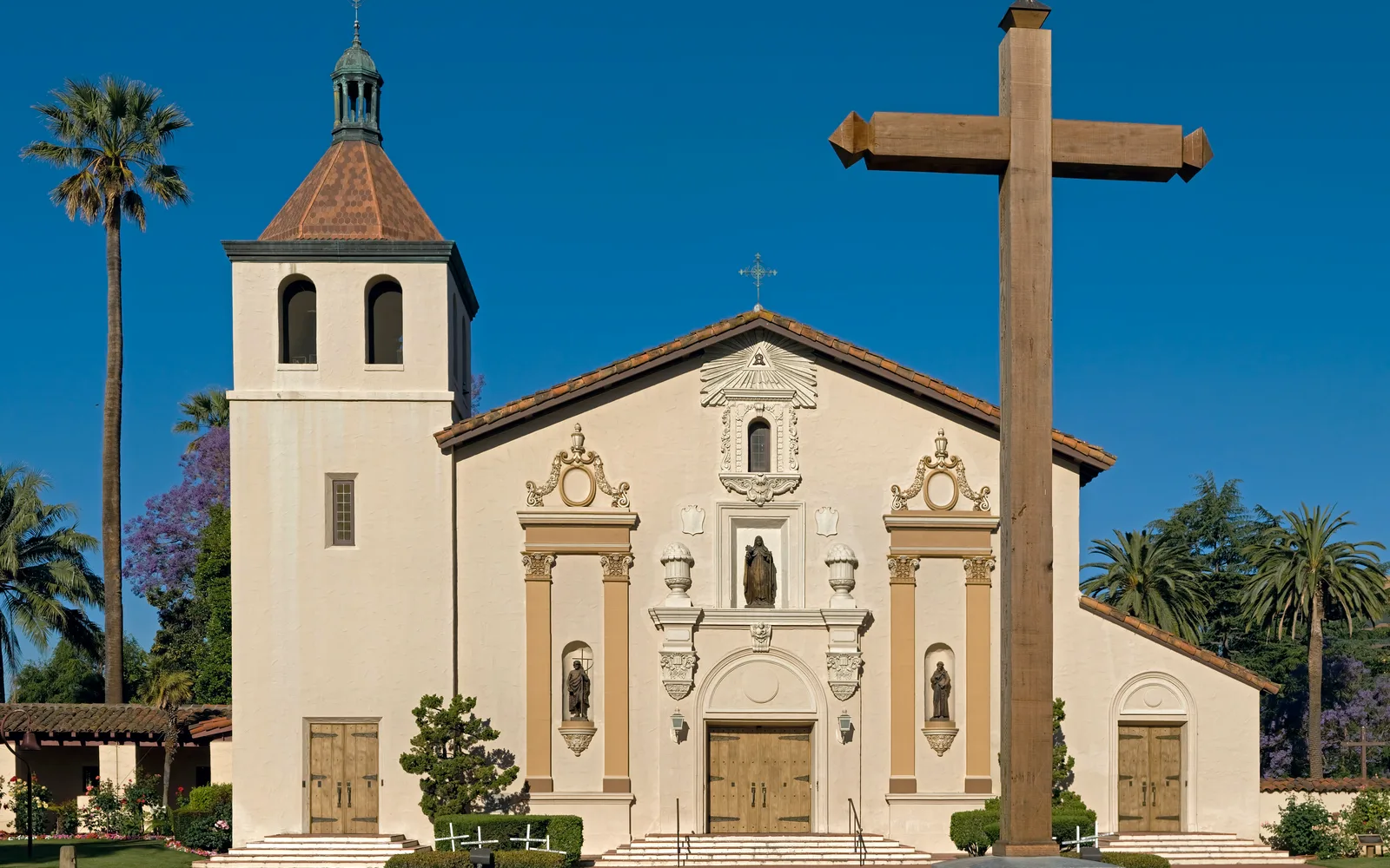Mission Santa Clara de Asís, the historic center of Santa Clara University
